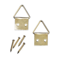 Ripustuskolmio 14mm, kulta 10kpl
