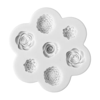 Silikonimuotti, Pienet kukat