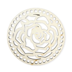 Korinpohja, Pyöreä 14cm Iso ruusu