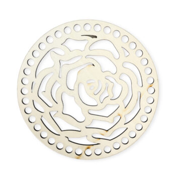 Korinpohja, Pyöreä 14cm Iso ruusu