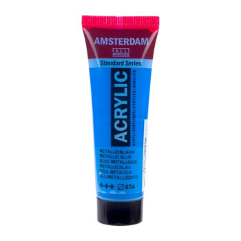 Amsterdam akryyliväri 120ml, 834 Metallic Blue