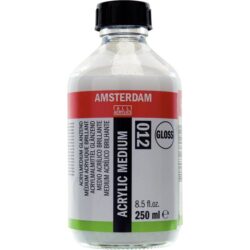 Amsterdam Acrylic Medium maalausaine, kiiltävä 012, 250ml