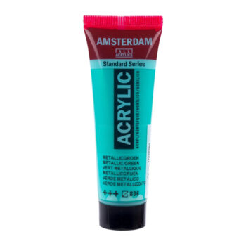 Amsterdam akryyliväri 120ml, 836 Metallic Green