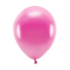Eco Ilmapallot 26cm 10 kpl, Metallic Fuchsia