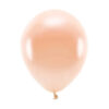 Eco ilmapallot 26cm 10 kpl, Metallic Peach