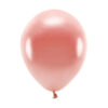 Eco ilmapallot 26cm 10 kpl, Metallic Rose gold