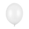 Vahvat ilmapallot 30cm 100 kpl, Metallic Pure white