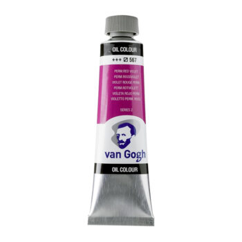 Van Gogh öljyväri 40ml, 567 Permanent Red Violet