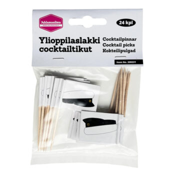 Ylioppilaslakki cocktailtikut 24 kpl