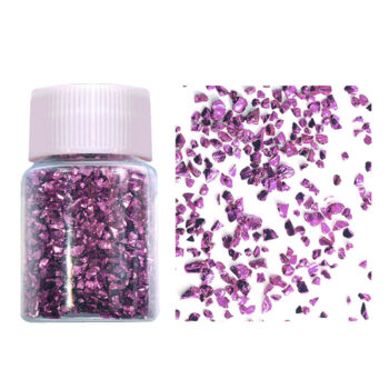 Glitter Chips lasirae 25g, Purppura