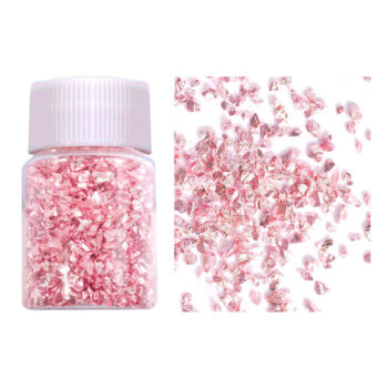 Glitter Chips lasirae 25g, Ruusukulta
