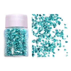 Glitter Chips lasirae 25g, Turkoosi