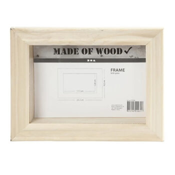 Puinen 3D-kehys 18x23cm