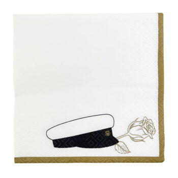 Servetti 33x33cm, Ylioppilaslakki 20 kpl