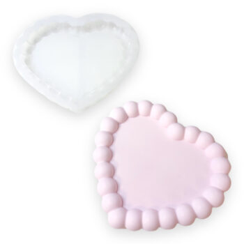 Silikonimuotti, Pallotarjotin sydän