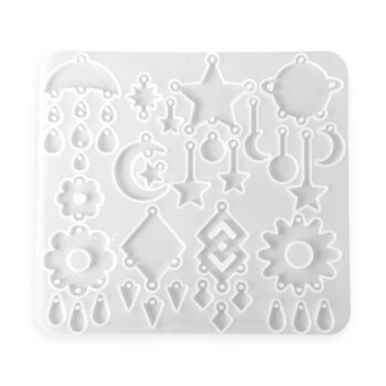 Silikonimuotti, Korvakorut 7