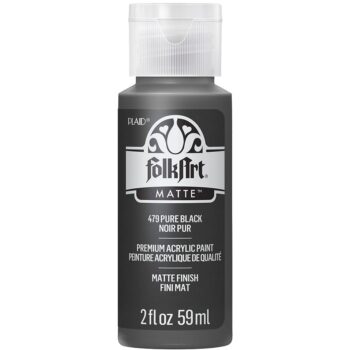 Folk Art akryylimaali 59ml, 479 Pure Black