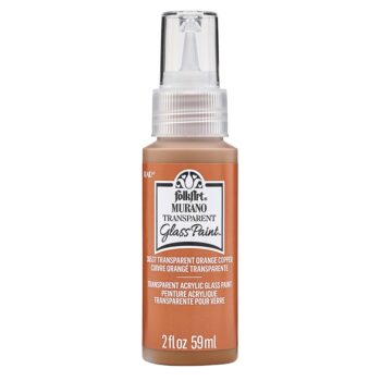 Folk Art Murano Lasimaali 59ml, Transparent Orange Copper