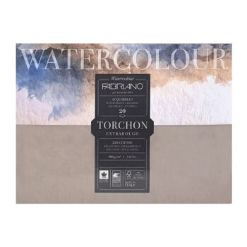 Fabriano Watercolor Torchon akvarellilehtiö 300g, 30,5x45,5cm