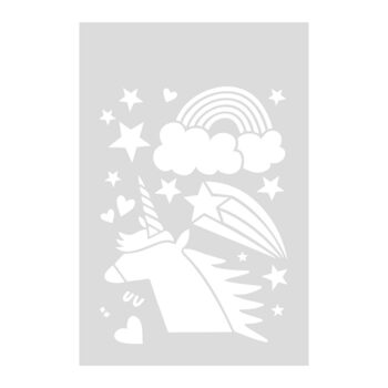 Rico Design Sabluuna 18,5 x 24,5cm, Unicorn head