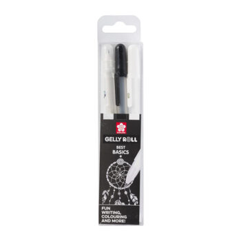 Sakura Gelly Roll -setti 3kpl, Clear Black White