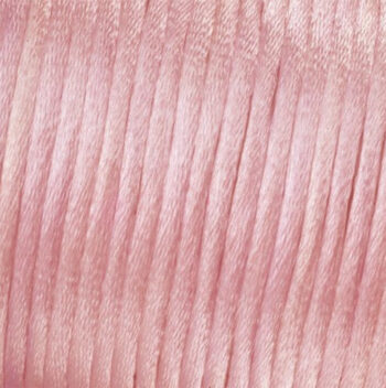 Kumihimo satiininauha 1mm, 32 light pink