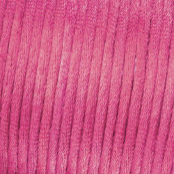 Kumihimo satiininauha 1mm, 35 bright pink