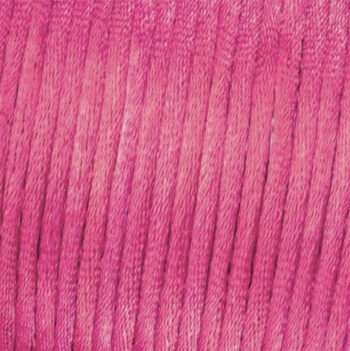 Kumihimo satiininauha 1mm, 35 bright pink