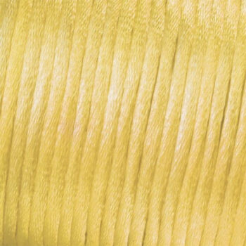 Kumihimo satiininauha 1mm, 07 yellow