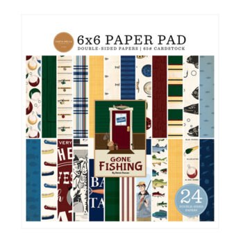 Carta Bella paperilehtiö 15x15cm, Gone Fishing