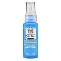 Folk Art Murano Lasimaali 59ml, Transparent Bright Blue