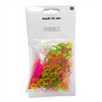 Rico Design Loom bands Bracelets setti, Neonvärit