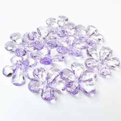 Muovihelmi kukka, Lila 10kpl