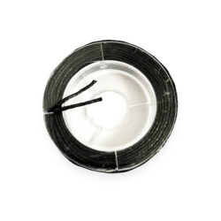 Nahkajäljitelmänauha 1mm 5m, musta