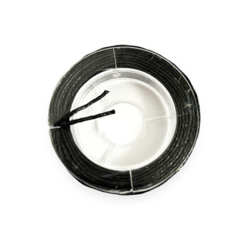 Nahkajäljitelmänauha 1mm 5m, musta