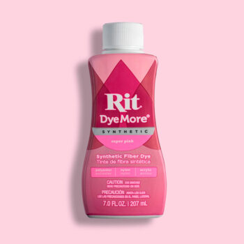 Rit Dye More Synthetic tekstiiliväri 207ml, Super pink