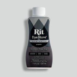 Rit Dye More Synthetic tekstiiliväri 207ml, Graphite