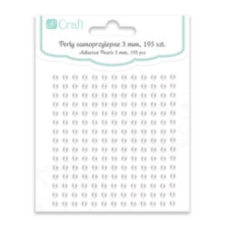 DP Craft Tarrahelmet 3mm, valkoinen 195kpl