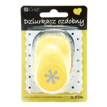 DP Craft kuviolävistin, Lumihiutale 2,5cm