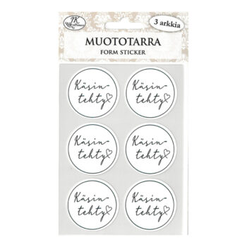 Muototarra, 8942 Käsintehty musta