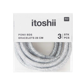 Rico Design itoshii ponii rannenauhat, Hopea 3 kpl