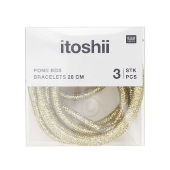 Rico Design itoshii ponii rannenauhat, Kulta 3 kpl