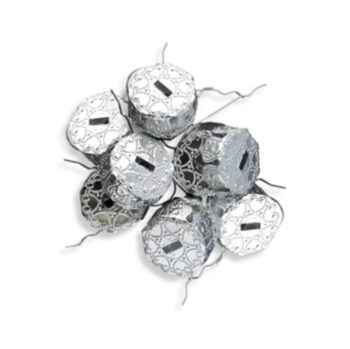 DP Craft Pallonripustin 18mm, hopea 10kpl