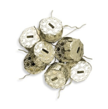 DP Craft Pallonripustin 18mm, kulta 10kpl