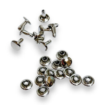 Hopeat niitit 8x10mm, 50kpl