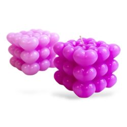 Kynttilämuotti, Sydän kuplakynttilä 2kpl