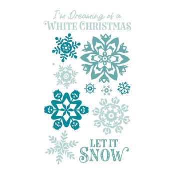 Sizzix Leimasinsetti, 666724 White Christmas