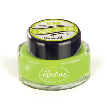 Aladine kalligrafiamuste 15ml, emerald
