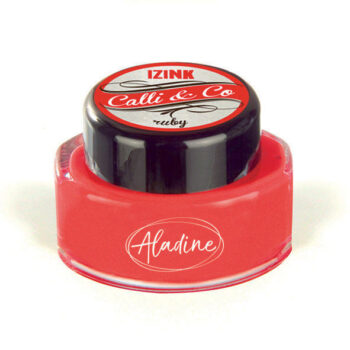 Aladine kalligrafiamuste 15ml, Ruby