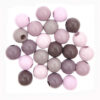 Rico Design puupallolajitelma 25mm, Shades of rose 24kpl
